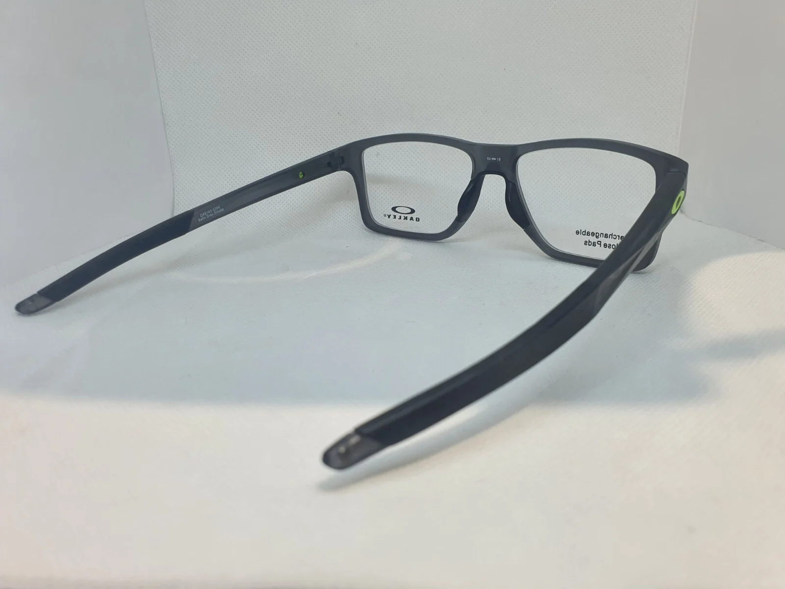 Oakley OX8094 0551 Satin Grey Smoke Splinter 2 Eyeglasses New Authentic 51 4