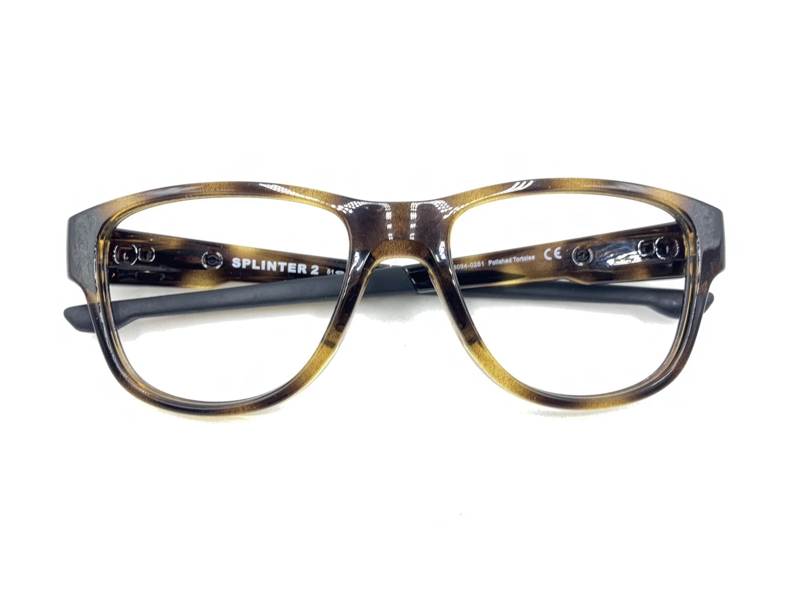Oakley Splinter 2 OX8094-0251 Polished Tortoise Eyeglasses Frames 51-18 137 2